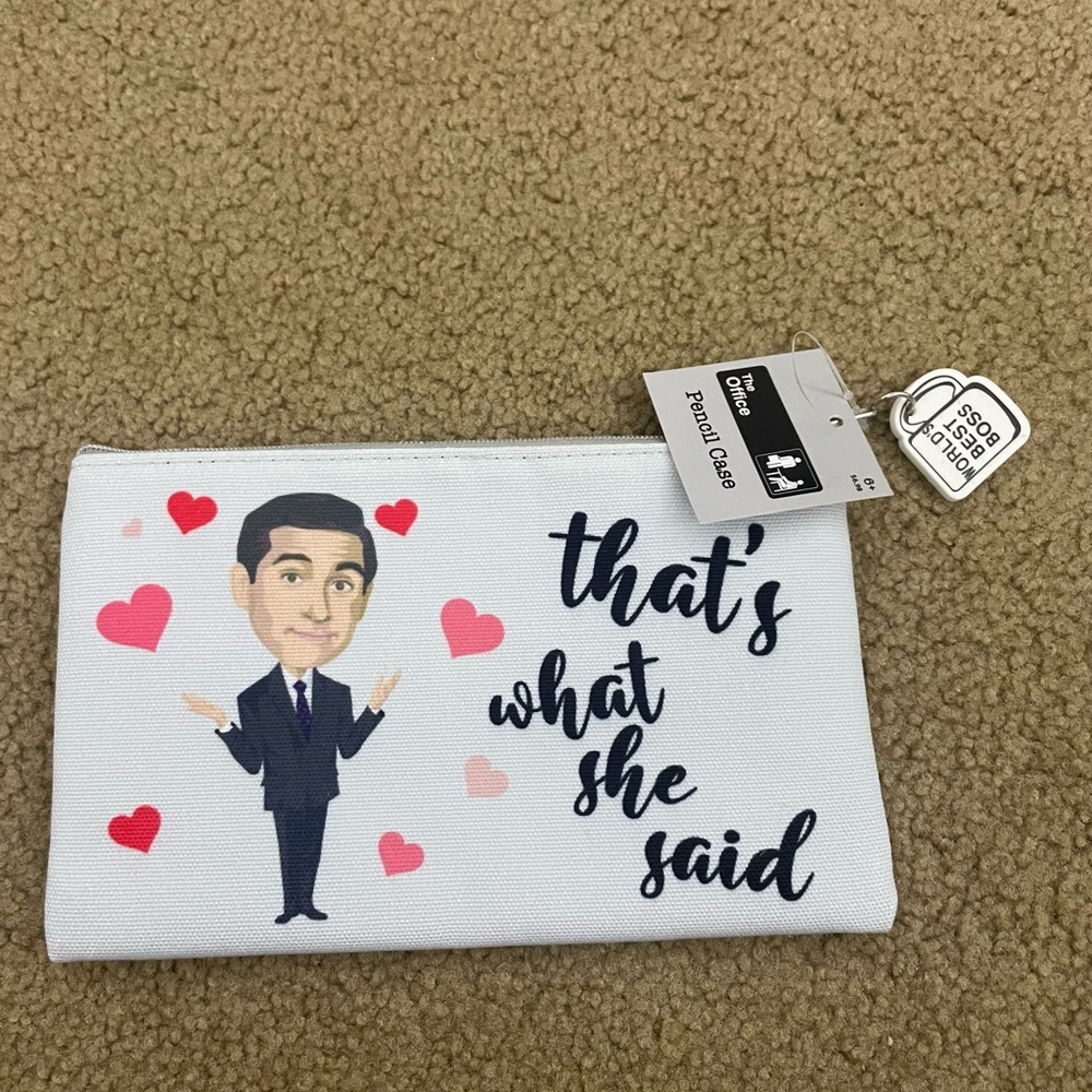 The office michael scott thats what she said pencil case